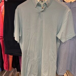 Peter Millar Sky Blue Polo Shirt